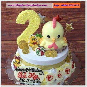 Bánh Sinh Nhật Con Gà Tuổi Dậu - V16